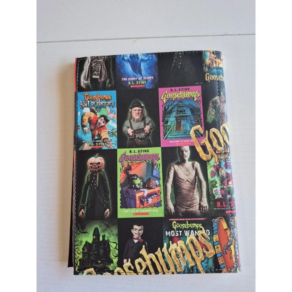 Retro Teen Horror Notebook - Supernatural Thriller & Scary Story Vinyl Journal